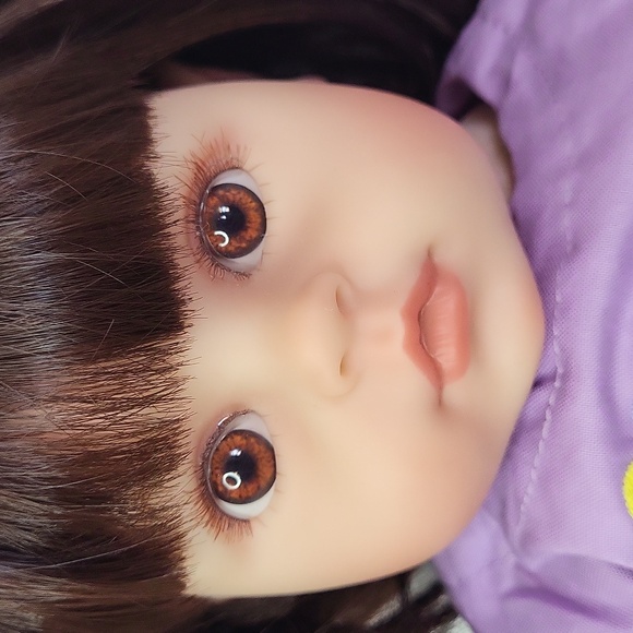 Realistic Toddler Baby Doll Vinyl Limbs Cloth Body 18" Like New Adult owned - Picture 6 of 14